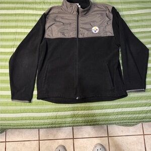 NFL Black Fleece Jacket with Logo